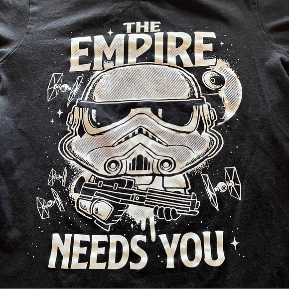 Funko Kids Star Wars “The Empire Needs You” T-Shirt | Graphic Tee Small - Picture 2 of 4